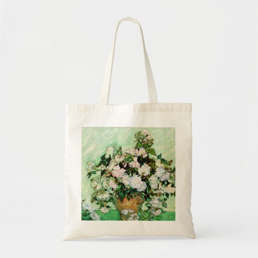 Tote Bag Vincent Van Gogh Roses (1890) (Devant)