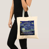 Tote Bag Vincent van Gogh, Starry Night (Devant (produit))