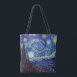 Tote Bag VINCENT VAN GOGH - Starry night 1889<br><div class="desc">VINCENT VAN GOGH - Starry night 1889Huile sur toile</div>
