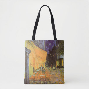 Tote Bag Vincent van Gogh - Terrasse de café la nuit