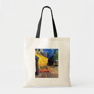 Tote Bag Vincent Van Gogh - Terrasse de café la nuit Beaux-