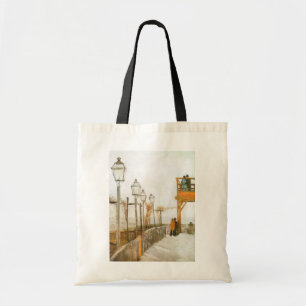 Tote Bag Vincent van Gogh - Terrasse et pont d'observation