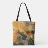 Tote Bag Vincent van Gogh - Vallée avec Plowman (Dos)