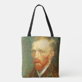 Tote Bag Vincent van Gogh - Van Gogh Autoportrait (Dos)