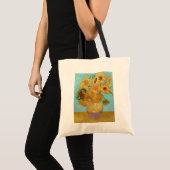 Tote Bag Vincent Van Gogh - Vase avec douze tournesols (Devant (produit))