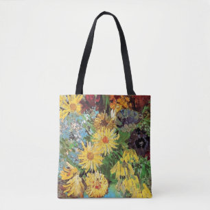 Tote Bag Vincent Van Gogh - Vase avec marguerites et anémon
