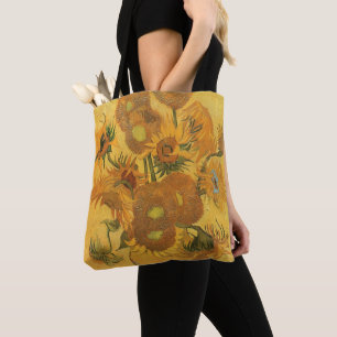 Tote Bag Vincent van Gogh - Vase avec quinze tournesols