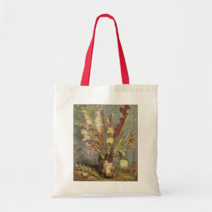 Tote Bag Vincent van Gogh - Vase de la vie morte avec Gladi