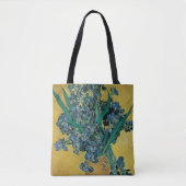 Tote Bag Vincent van Gogh - Vase w Irises Arrière - plan ja (Devant)