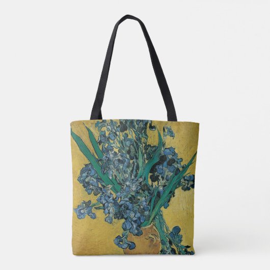Tote Bag Vincent van Gogh - Vase w Irises Arrière - plan ja (Dos)