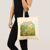 Tote Bag Vincent van Gogh,Verger en fleurs (Devant (produit))