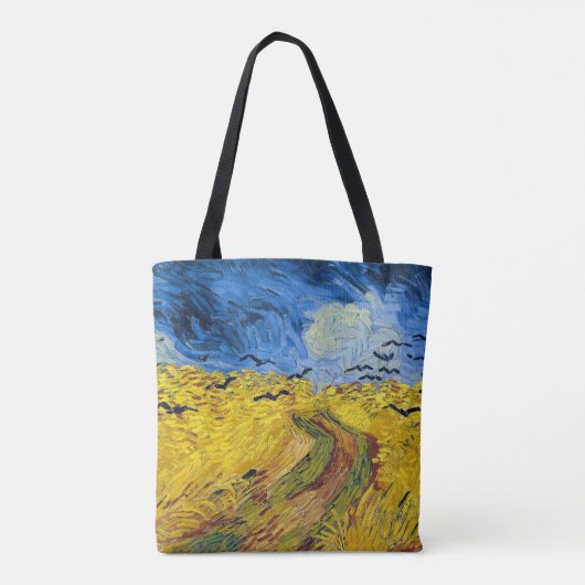 Tote Bag Vincent van Gogh - Wheatfield with Crows (Dos)