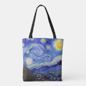 Tote Bag Vincent Willem van Gogh, “ Starry Night ” (Dos)