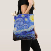 Tote Bag Vincent Willem van Gogh , “ Starry Night ” (De près)
