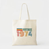 Tote Bag Vintage 1974 50e anniversaire (Devant)