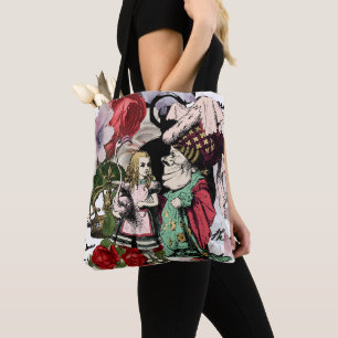 Tote Bag Vintage Alice au pays des merveilles