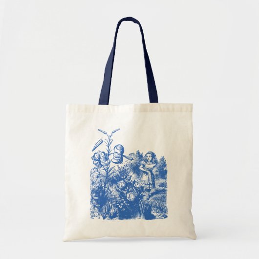 Tote Bag Vintage Alice au pays des merveilles (Devant)