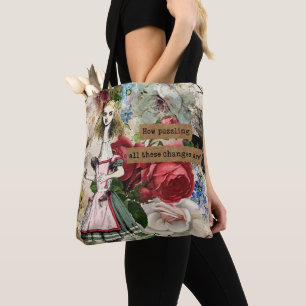Tote Bag Vintage Alice au pays des merveilles