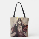 Tote Bag Vintage Art Mary Magdalene Quote  (Dos)