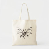 Tote Bag Vintage Bat Halloween (Devant)