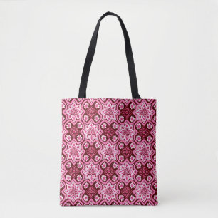 Tote Bag Vintage Boho Chic Floral