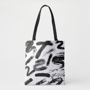 Tote Bag Vintage couleur d'aquarelle peinte à la main bross
