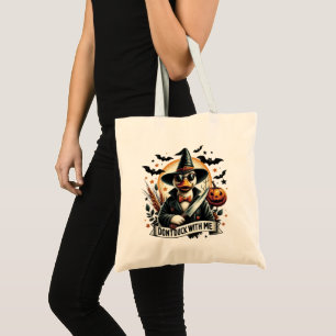 Tote Bag Vintage Drôle Ne Faites Pas Le Malin Avec Moi Hall
