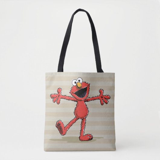 Tote Bag Vintage Elmo (Devant)