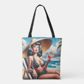 Tote Bag Vintage Été (Dos)