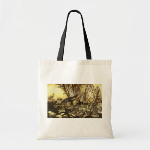 Tote Bag Vintage Fairy Tale, Band of Workmen de Rackham