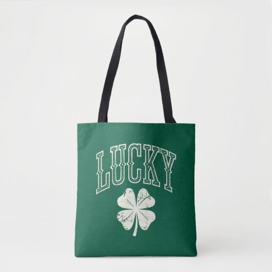 Tote Bag Vintage fête de la St Patrick (Devant)