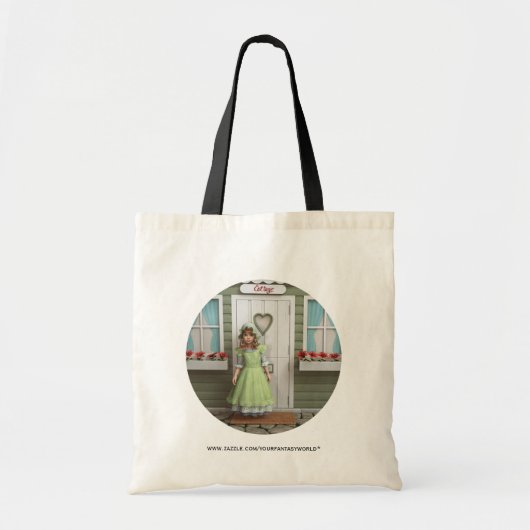 Tote Bag Vintage fille (Devant)