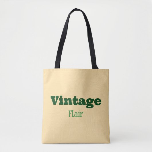 Tote Bag Vintage Flair Fourre-tout (Devant)
