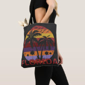 Tote Bag Vintage Floride USA Summer Beach (De près)