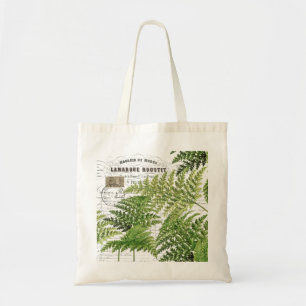 Tote Bag Vintage Français Fern Script Document Bac quotidie