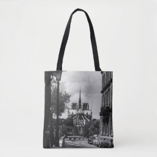 Tote Bag Vintage France Paris notre dame île saint louis