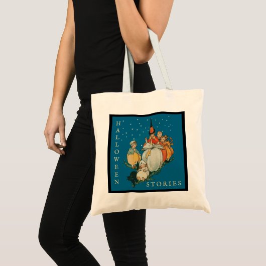 Tote Bag Vintage Halloween (Devant (produit))