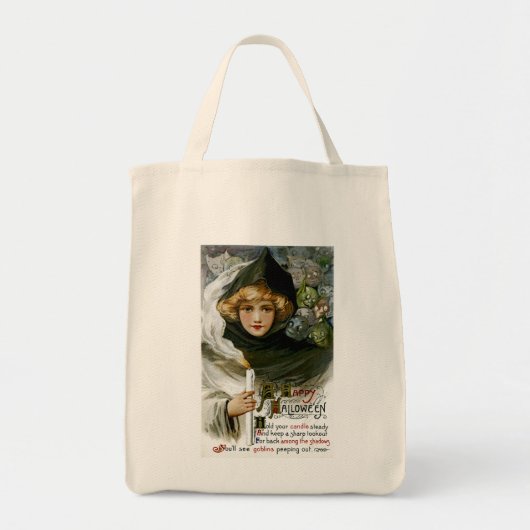 Tote Bag Vintage Halloween (Devant)