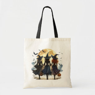 Tote Bag Vintage Halloween ensorcelant