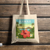Tote Bag Vintage Hawaii