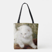 Tote Bag Vintage Henriette Ronner-Knip Curiousity (Dos)
