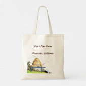 Tote Bag Vintage Honey Bees Beehive Custom Apiary (Dos)