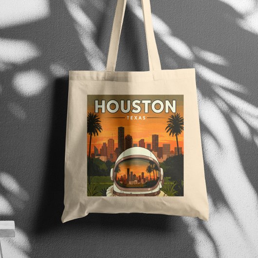 Tote Bag Vintage Houston Texas