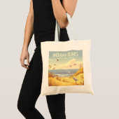 Tote Bag Vintage Indiana Dunes National Park  (Devant (produit))