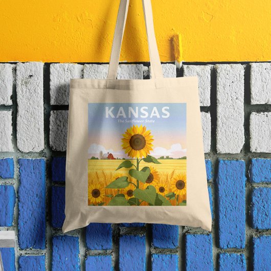 Tote Bag Vintage Kansas