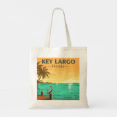 Tote Bag Vintage Key Largo Floride (Dos)