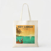 Tote Bag Vintage Key Largo Floride (Devant)