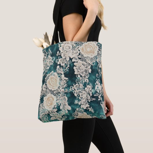 Tote Bag Vintage lace (De près)