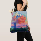 Tote Bag Vintage Le nuage rose (1896) (De près)