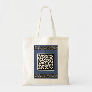 Tote Bag Vintage Monogram S Art Nouveau Letter